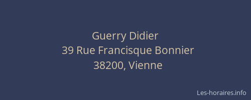 Guerry Didier