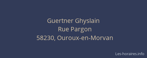 Guertner Ghyslain