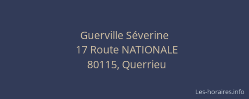 Guerville Séverine