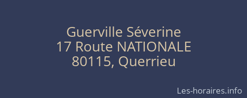 Guerville Séverine
