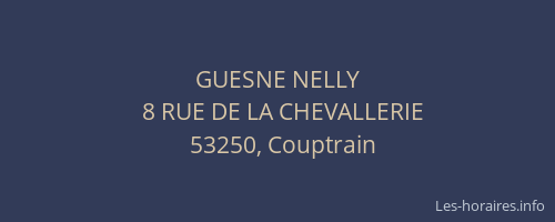 GUESNE NELLY