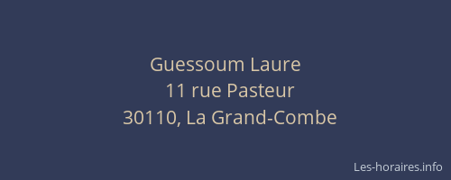 Guessoum Laure