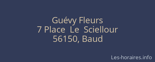 Guévy Fleurs