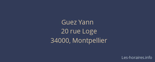 Guez Yann