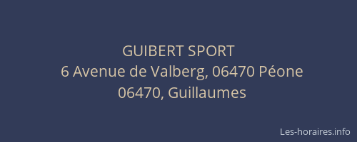 GUIBERT SPORT