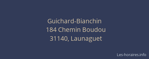 Guichard-Bianchin