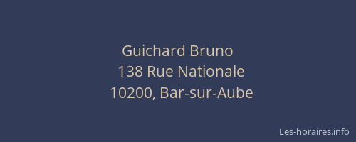 Guichard Bruno
