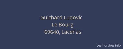 Guichard Ludovic