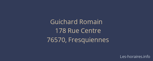 Guichard Romain