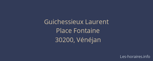Guichessieux Laurent