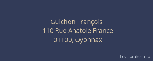 Guichon François