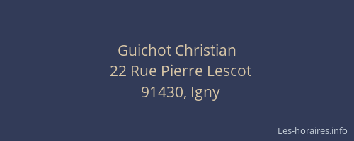 Guichot Christian