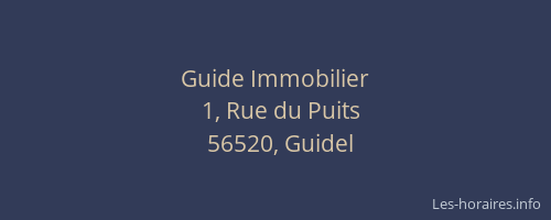 Guide Immobilier