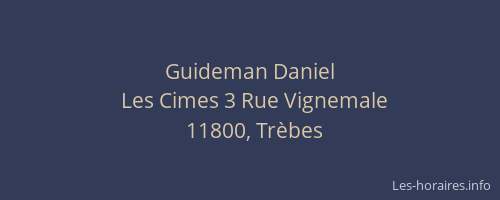 Guideman Daniel