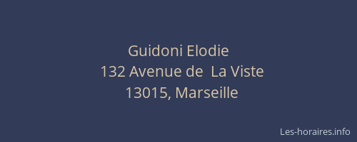 Guidoni Elodie