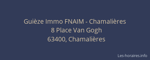 Guièze Immo FNAIM - Chamalières