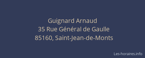 Guignard Arnaud