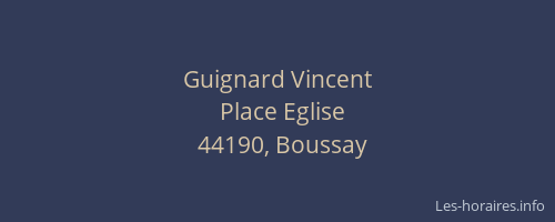 Guignard Vincent