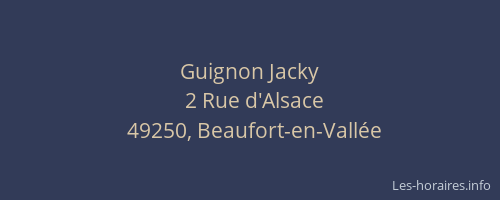 Guignon Jacky