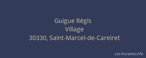 Guigue R&eacute;gis