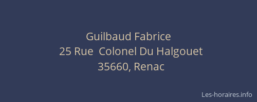 Guilbaud Fabrice