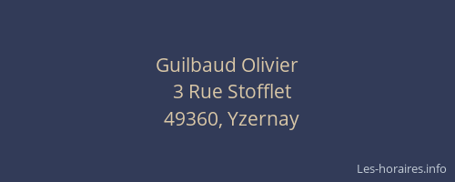 Guilbaud Olivier