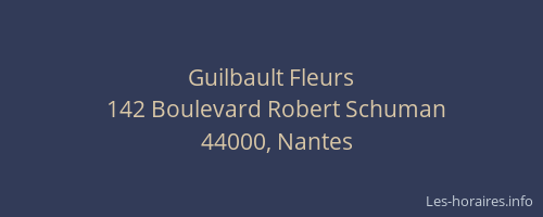 Guilbault Fleurs