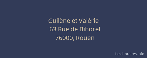 Guilène et Valérie