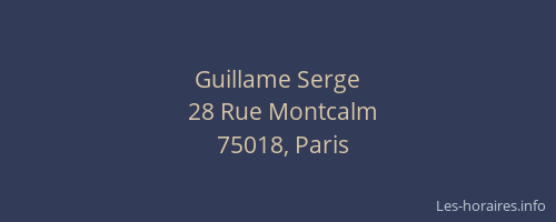 Guillame Serge