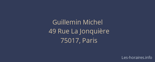 Guillemin Michel