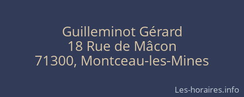 Guilleminot Gérard