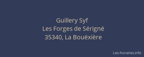 Guillery Syf