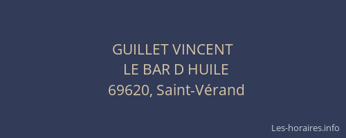 GUILLET VINCENT