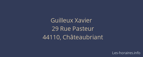Guilleux Xavier