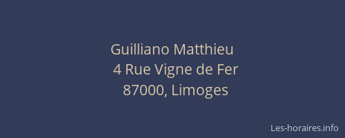 Guilliano Matthieu