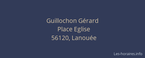 Guillochon Gérard