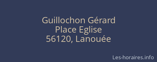 Guillochon Gérard