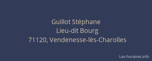 Guillot Stéphane