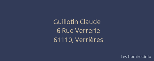 Guillotin Claude