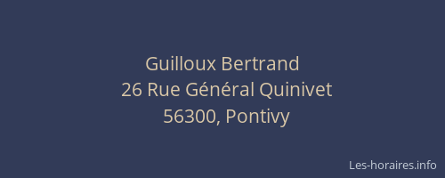 Guilloux Bertrand