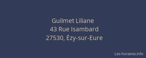 Guilmet Liliane