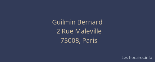 Guilmin Bernard
