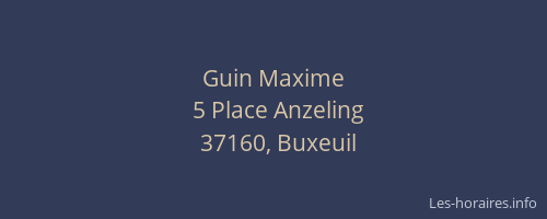 Guin Maxime