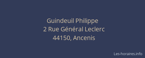 Guindeuil Philippe
