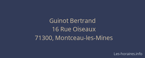 Guinot Bertrand