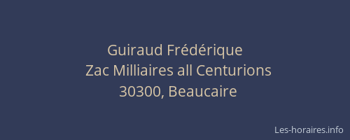 Guiraud Fr&eacute;d&eacute;rique