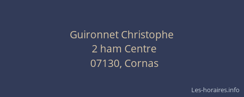 Guironnet Christophe