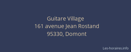 Guitare Village