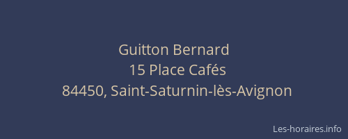 Guitton Bernard