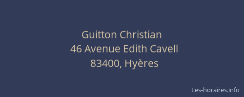 Guitton Christian